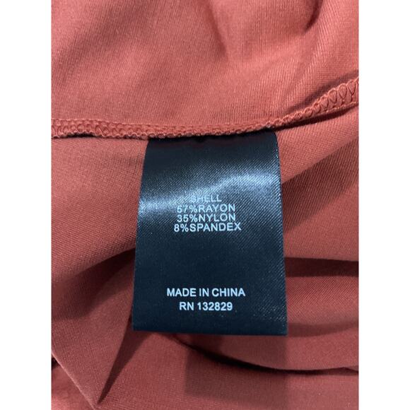 Camila Coelho 'Rida' Red Tie Halterneck Front Cut Out Midi Dress Size XS - Picture 5 of 5